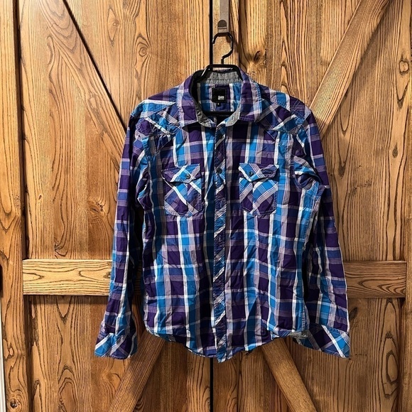 Jack & Jones button down long sleeve xl fits like a regular large - Picture 1 of 8